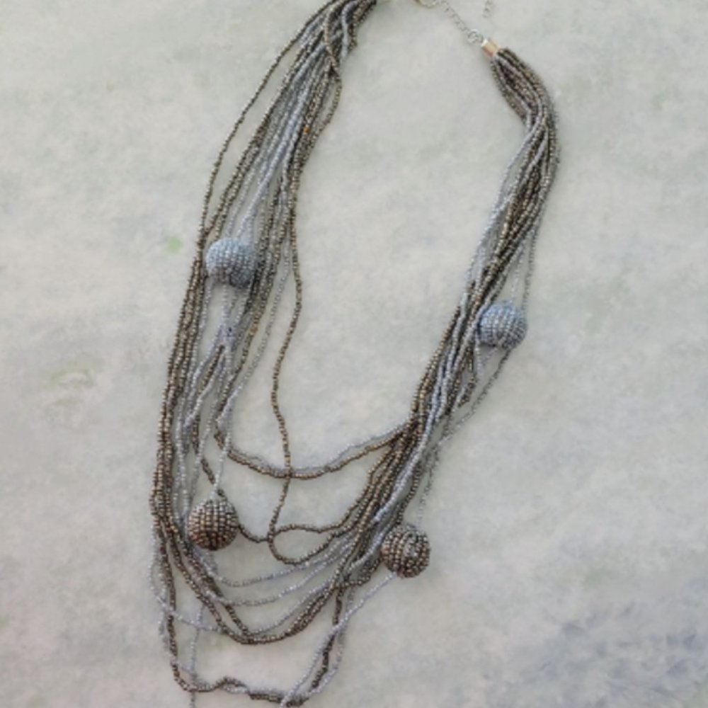 Hand made Beaded Fashion Necklace